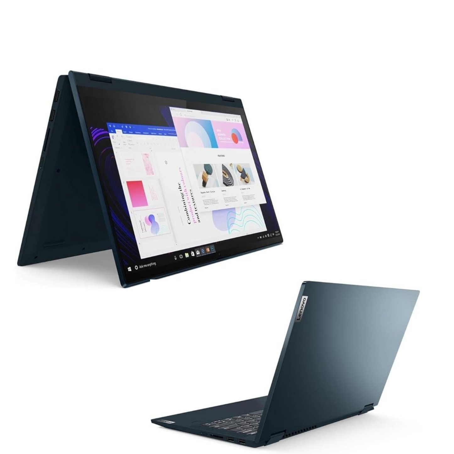 Lenovo IdeaPad Flex 5 14ITL05 14" Touch Laptop i3-1115G4 8GB 256GB Win 11 Home Fingerprint reader OPEN BOX