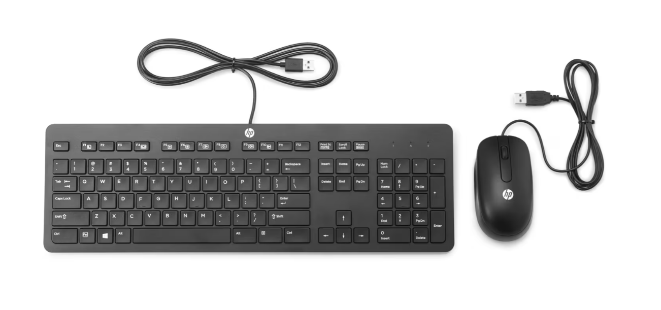 HP Slim USB Keyboard and Mouse