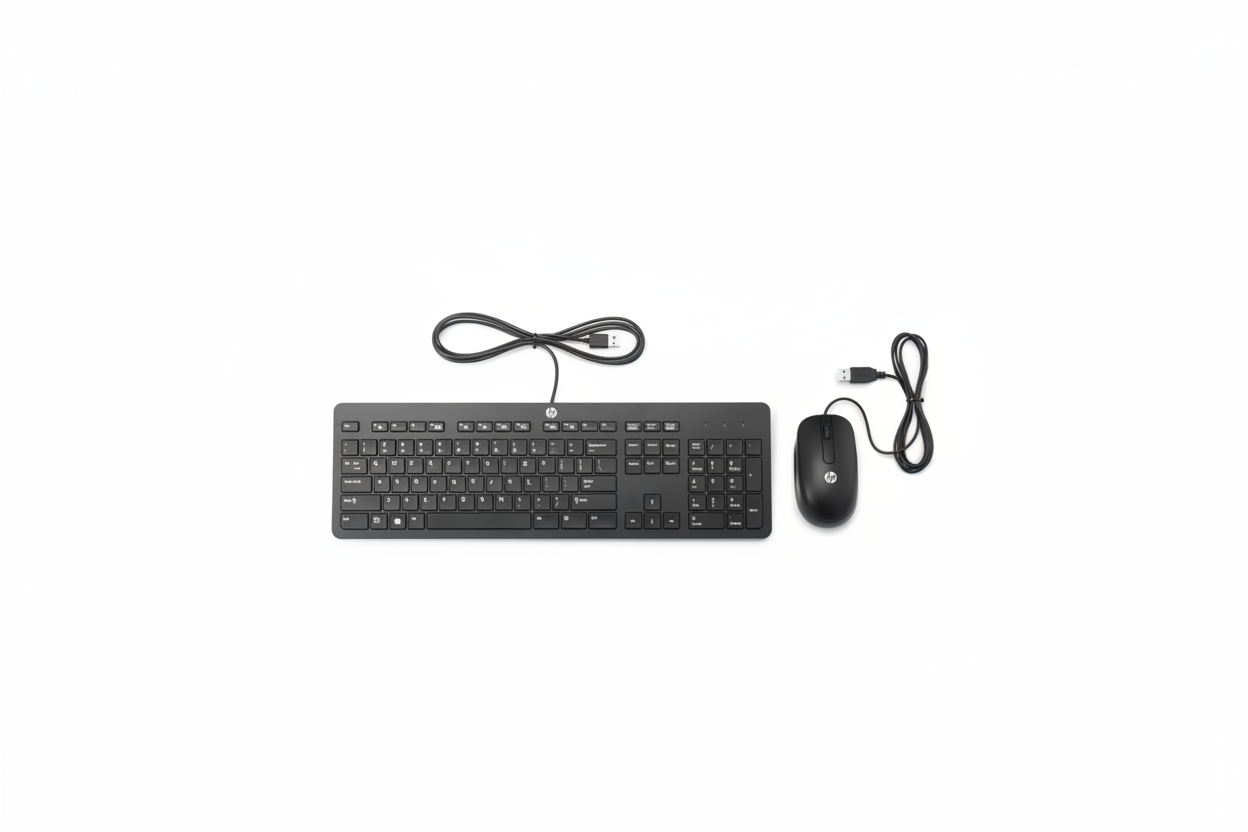 HP Slim USB Keyboard and Mouse
