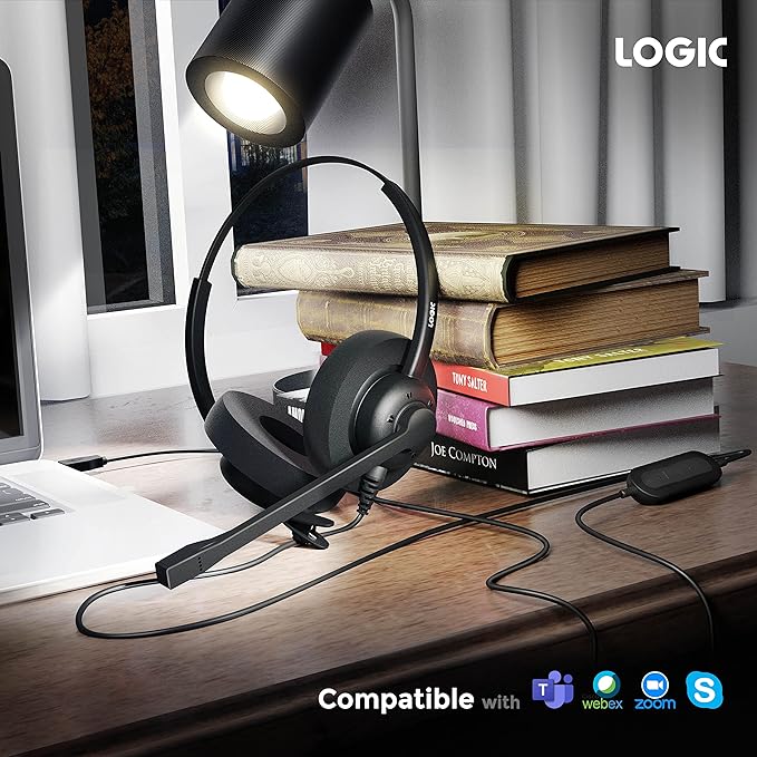 LOGIC Professional UC USB Headset optimized for MS Teams - 306B