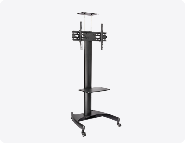 Floor Mount Trolley Stand for 32" - 65" Flat Panel